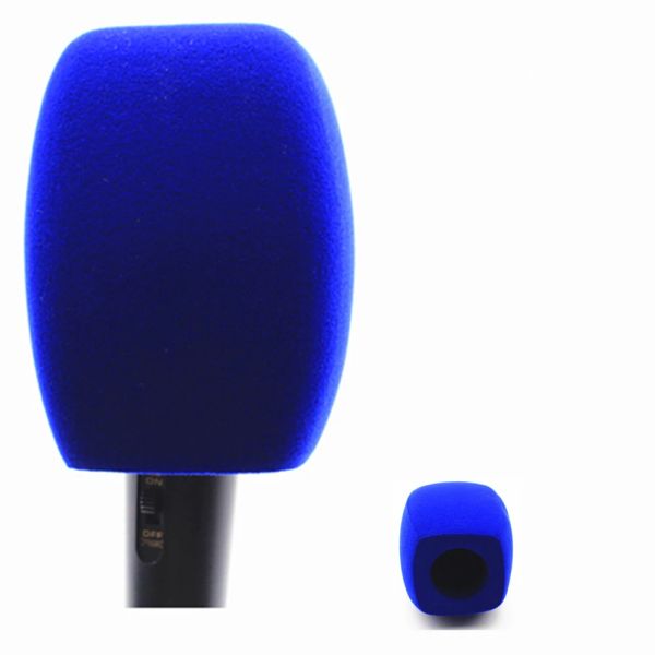 Accessoires Mic Mic Mic Brillons Handhold Microphone Sponge Couvre les pare-brise pour les microphones d'interview télévisée
