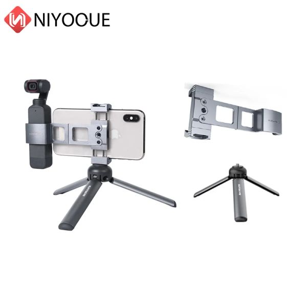 Accesorios ALUMINUM ALUMINUS ALEAY METAL Smartphone Sport Camina de soporte de montaje de cámara portátil para Pocket 2/Osmo Pocket de OSMO