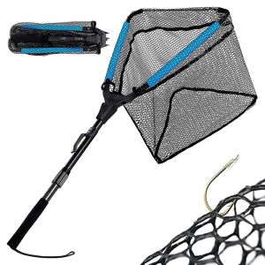 Accessoires Triangle pliable Fishing Fishing Net Rubber Obated Polon