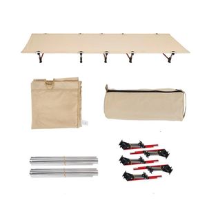 Accessoires Opklapbed Ultralight Campingbedje Reizen Kampbed Buitenslaapmatje Mat Matrashoes voor wandelen Vissen Picknick