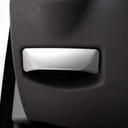 Accessoires autocollants de garniture de commutateur de dégagement de frein à pied pour Mercedes Benz GLK X204/C classe W204/E classe W212 style de voiture en acier inoxydable