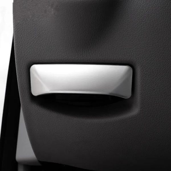 Accesorios, interruptor de liberación de freno de pie, calcomanías embellecedoras para Mercedes Benz GLK X204/clase C W204/clase E W212, estilo de coche de acero inoxidable