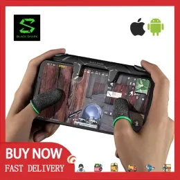 Accessoires voor Android iOS CODM PUBG Gaming Finger Cots Black Shark 2 3 Controller's Mobile Shooting Joystick's Black Shark Game Soutert