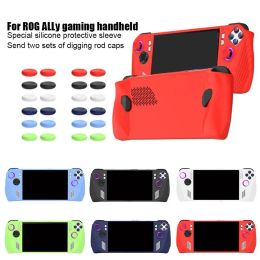 Accessoires voor Asus Rog Ally Game Console Case Soft Silicone Protective Cover Antiscatch Protector Shell Sleeve Game Accessoires
