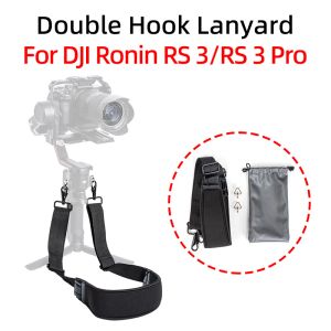 Accessoires pour DJI Ronin RS3 Stabilisateur large Lonyard RS 3pro Handheld Gimbal Phooting Bracket Backe Slebing Double Hook Sling Accessoires