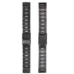 Accessoires pour Fenix 6X/Fenix 5X Bracelet de montre léger en alliage de titane QuickFit 22 mm 26 mm pour Garmin Fenix 5X/6X Pro/Instinct