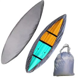 Accessoires pour la pêche à la planche à pagaie couverture de poussière imperméable Couvertures de kayak 420D Oxford Tissu de rangement de rangement