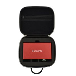 Accessoires pour Focusrite Scarlett SOLO3 / 2I2 / 4I4 / 8I6 (3e génération) USB Audio Interfacrecordage Sound Carte Hard Carring Case Storge Travel Sac de voyage