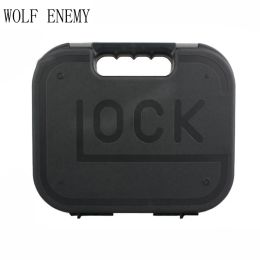 Accessoires pour la boîte de rangement Glock Boîte à canon en plastique portable multifonctionnel Étui à pistolet tactique ABS Tactical pour la valise de chasse G17