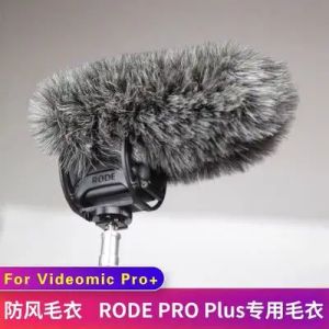 Accessoires voor Rode Videomic Pro + Plus Spraakopname Outdoor Windkap Schild Furry Dead Cat Voorruit Mof Microfoons Accessoires