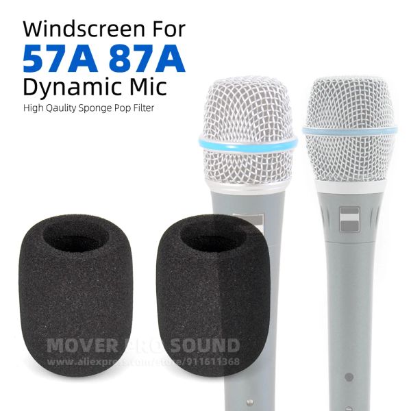 Accessoires pour Shure Beta 57A 87A Beta57a Beta87a Microphone de pare-brise Anti Pop filtre Écran de pare-brise Mic