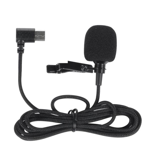 Accessoires pour SJCAM SJ8 SJ9 SJ10 LAVARE Microphone Type C Accessoires de caméra d'action externe