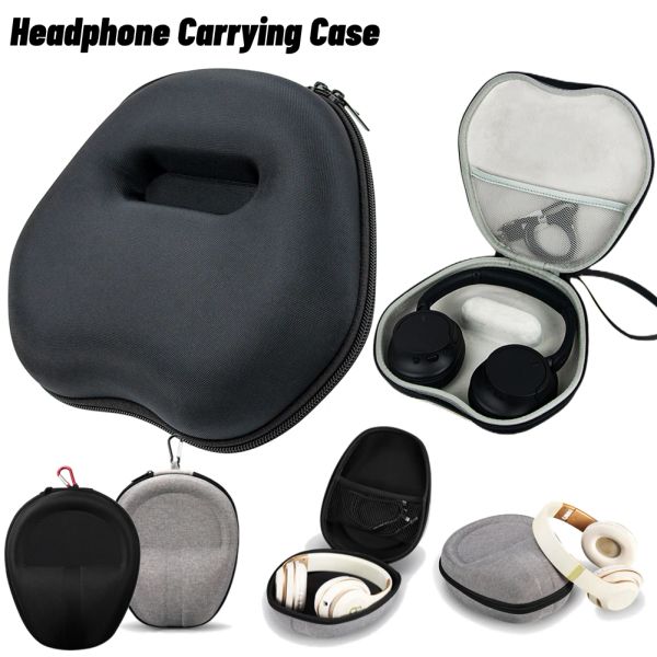 Accesorios para SONY WHCH720N WHCH520 WH1000XM4 Estuche para auriculares inalámbricos Bolsa de almacenamiento dura de EVA Caja de transporte para auriculares Bluetooth para Xiaomi