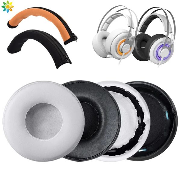 Accesorios para auriculares steelseries SIBERIA 650, almohadillas de esponja para auriculares, almohadillas de espuma de repuesto para auriculares