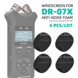 Accessoires voor Tascam DR07X DR 07X DR07X 07 MKII MK2 Recorder Winddichte microfoon voorruitmicrofoonschuim voorruitenspons POP FILTER