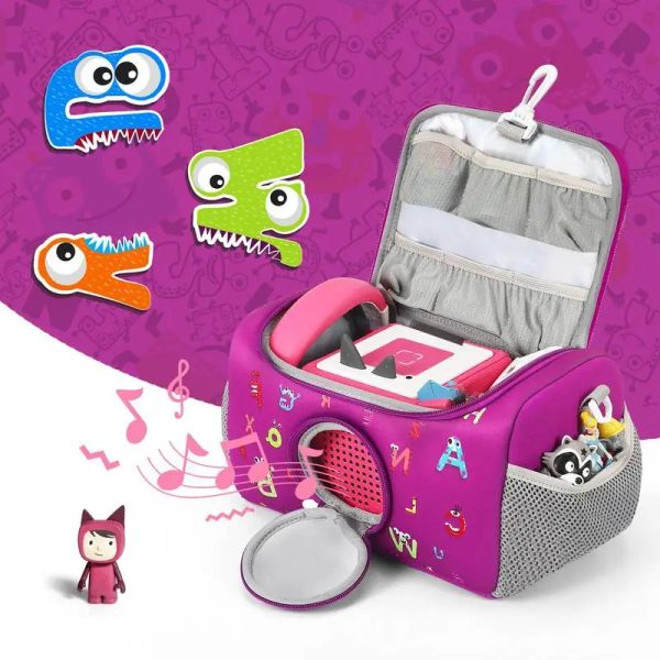 Accesorios para TonieBox Play Time Puppy Starte Set portátil de altavoces inteligentes Bag de altavoces de altavoces inteligentes a prueba de agua Caja de almacenamiento con cremallera