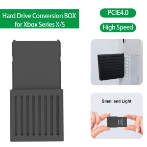 Accessoires voor Xbox -serie X/S Harde Drive Conversion Box Vervanging M.2 NVME SSD -uitbreidingskaartbox ondersteunt PCIe 4.0 Game Accessories