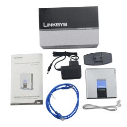 Accessoires Expédition rapide gratuite! Meilleure linksys déverrouillé Spa3000 Spa 3000 VoIP FXS Gateway Phone Adaptateur NOUVEAU