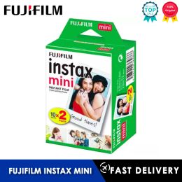 Accessoires Fujifilm Instax Mini Film White 10 20 40 60 80 100 100 Sheets for Fuji Instant Photo Camera Mini 9 Mini 11 8 7s 70