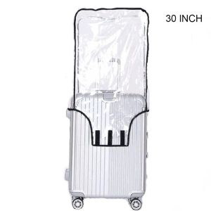 Accessoires Couvercle de protecteur de bagages transparents entièrement épaissis