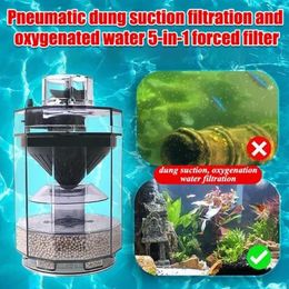 Accessoires Volautomatische viskrukfilter Zuigcollector Viskruktype Stofzuiger Huishoudelijke visreiniger Tank Automatisch filter