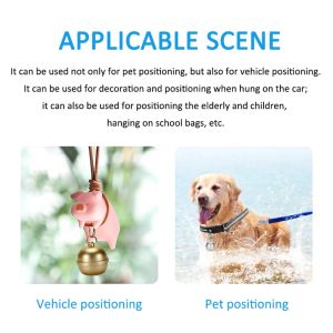 Accessoires G15 GPS Locatie Tracker Waterdichte GPS Locator Alarm Finder Antilost Magnetic Charging voor Cat Dogs Animal for Kids ouderen