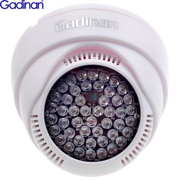 Accesorios Gadinan ABS Carcasa infrarroja Luz auxiliar de 850 nm Longitud de onda de onda Visión nocturna Lámpara LED para CCTV Vigilancia IP Cámara IP