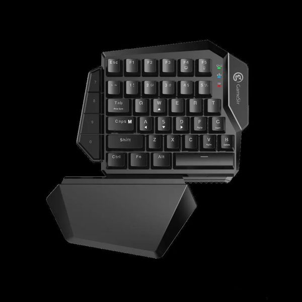 Accesorios GameSir Z2 Gaming 2 Combo de teclado inalámbrico de 4 GHz y mouse DPI Teclado para una mano para Android iOS Windows para PUBG FPS Games326H