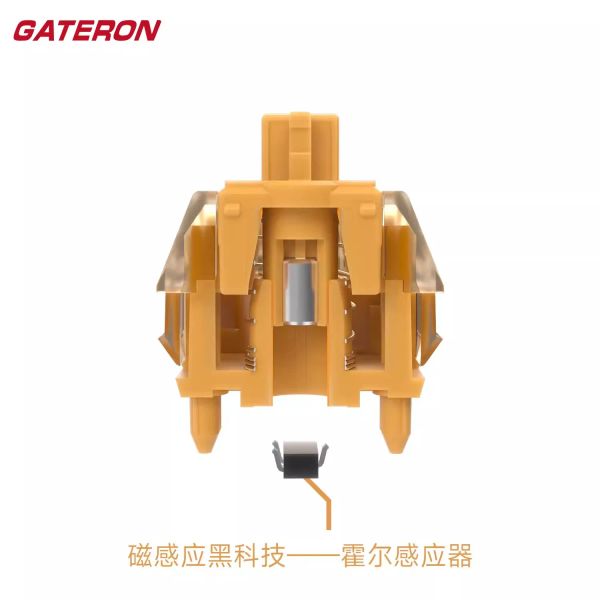 Accessoires Gateron Magnetic Switch KS20 Linear Magnetic Orange 38GF Hall Capteur SMD RVB RAPIDE TRIGH