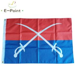 Accessoires Algemeen George Custer 7th Cavealry Company Vlag 2ft*3ft (60*90cm) 3ft*5ft (90*150cm) Grootte Kerstversiering voor thuis Banner