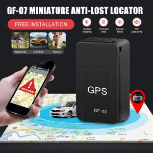 Accessoires GF 07 GPS Tracker Mini GPS Auto -tracker Real Time Tracking Antitheft Antilost Locator Mini Tracker oudere kinderen GSM GPRS SE