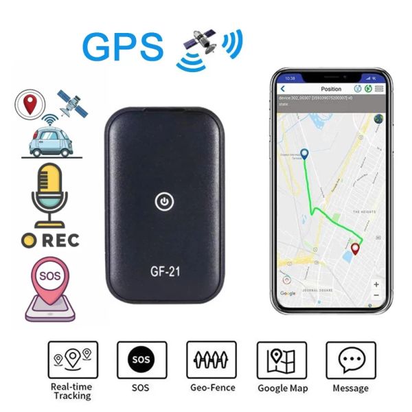 Accessoires GF21 / GF07 Magnétique Mini Car Tracker GPS GPS TEMPS REL