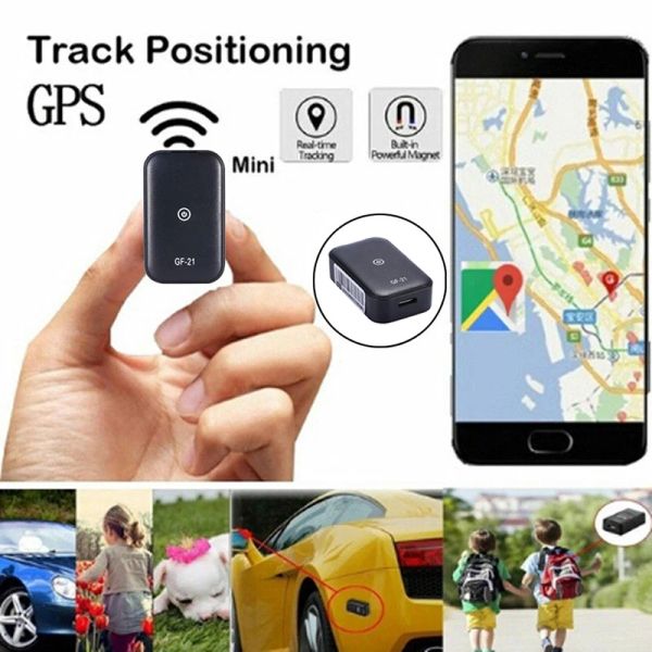 Accessoires GF21 GPS WiFi Mini Tracker GPS GPS Long SOS MAGNÉTIQUE SOS ANTITHEFT ALARME ANTILOST LOCATEUR DE CAR / ENFANT / Véhicule
