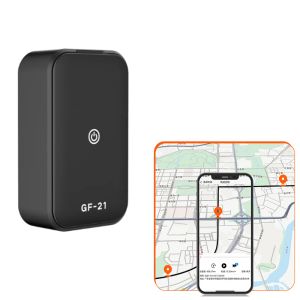Accessoires GF21 Mini GPS tracker Sound Sound Remote Recording Device App Real temps Track Historical Track Car WiFi GPS Locator Twoway Appel