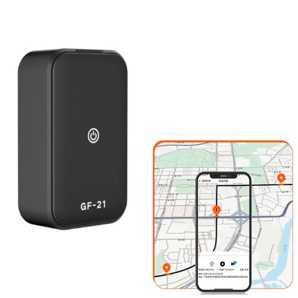 Accessoires GF21 Mini GPS tracker Sound Sound Remote Recording Device App Real temps Track Historical Track Car WiFi GPS Locator Twoway Appel