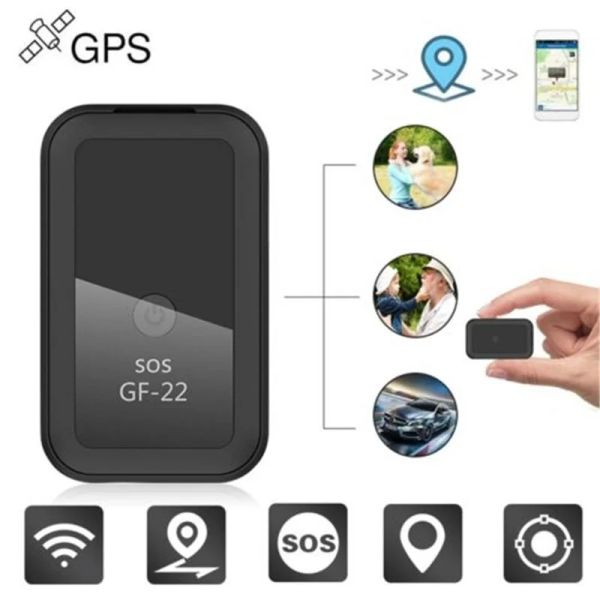 Accessoires GF22 Mini GPS Car Tracker APP ANTILOST DÉPECONNAGE LOCATRE LOCATRE LOCATEUR HIGHDEFINITION WIFI + LBS + GPS