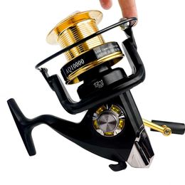 Accessoires GHOTA Large 8000 9000 10000 Series Long Cast Fishing Remote Rotary Wheel Ocean Rock Lake Flow Flying Reel River P230529