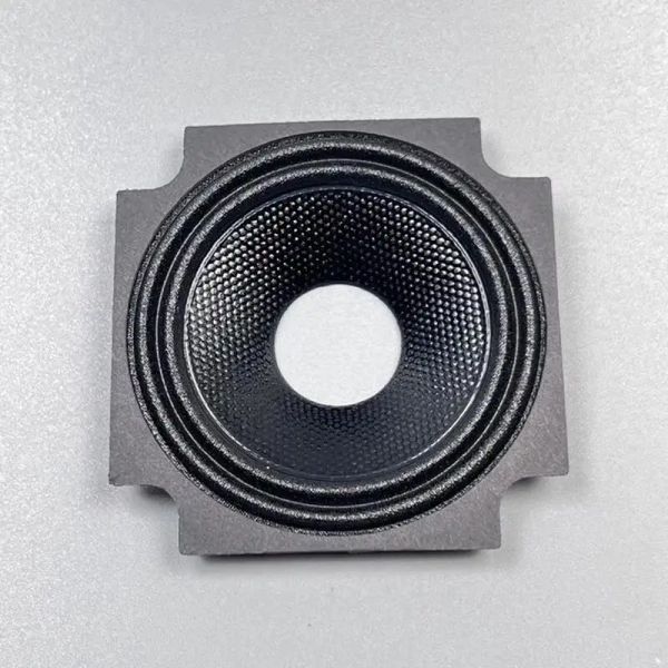 Accesorios GHXAMP 2.75 pulgadas Bos Speaker Cuenca 20 Calling Borde de tela Diámetro exterior de dos pliegues 67 mm 2pcs