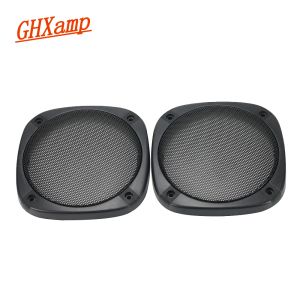 Accessoires GHXAMP 2PCS 5 inch autoluidspreker Grill Mesh Beschermende dekking ABS