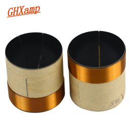 Accessoires GHXAMP 38,5 mm BASS STEM COIL 8OHM BASV Zwart aluminium luidspreker Reparatie Diy Hoogte 40mm 1pairs