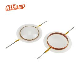 Accessoires Ghxamp 44,4 mm pour la Colombie-Britannique De2508 DE1608 Treble Voice Coil Milk blanc film 44.5