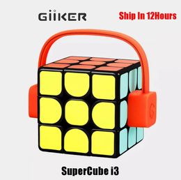 Accessoires GiiKER électronique Bluetooth vitesse Supercube i3 connecté en temps réel STEM Smart Cube 3x3 APP Sync Puzzle jouets pour tous les âges