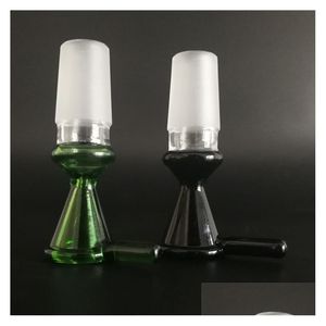 Accesorios Tazón de vidrio Macho 18 mm Bong Tazones Hookahs Accesorio Cono Pipas para fumar Liberación Smok Tubería de agua Soporte engrasado Entrega de gota DHXVN