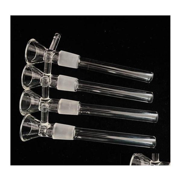 Accessoires Verre Downstem Diffuseur Down Stem Drop Adaptateurs pour eau Bongs Dab Rigs 14Mm Mâle 117Longueur Verres Réducteur 127 G2 Deli Otjmd