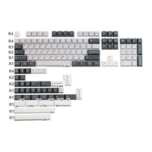 Accessoires GMK Mercury Keycap Element chimique ISO Entrez 1.75U 2U 2.25U Shift 2U 2.25U 2.75U 3U 6.25U 7U Space pour le clavier mécanal