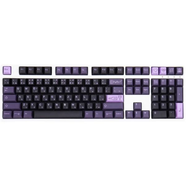 Accessoires GMK les premiers coups d'amour LOVEPLAP Japonais PROFIL DE CHERRY PROFIL DYESUB KEYCAP PBT 23/129 Clés pour MX Switch Mécanique Game Keyboard