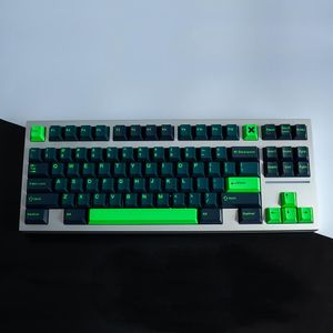 Accesorios Gmk Wavez CHERRY Perfil KeyCaps 170 piezas/conjuntos Tapas de llave para el teclado mecánico completo/60 80 96 por ciento con tecla de espacio 7U