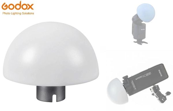 Accessoires Godox Ads17 diffuseur de dôme d'ombre à mise au point douce grand Angle pour point d'éclair Witstro Ad360 Ad360ii Ad200 Ad200pro Ad180 tête d'ampoule nue