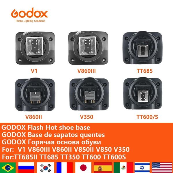 Accesorios Godox Tt600s V860iii Flash Zapata Reemplazar Accesorios Compatible Speedlite V1 V860ii V850iii V350s Tt685 Tt685ii Tt350 Tt600s