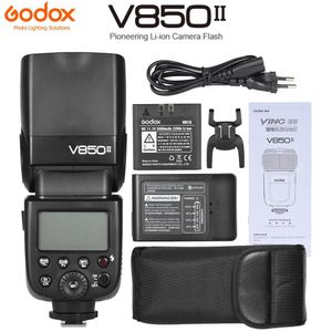 Accessoires Godox V850ii Gn60 hors appareil photo 1/8000s Hss Flash Speedlite 2.4g sans fil X système Liion batterie pour appareils photo reflex numériques Canon Nikon Sony